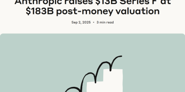 估值超1800亿美元!大模型平台Anthropic完成130亿美元融资